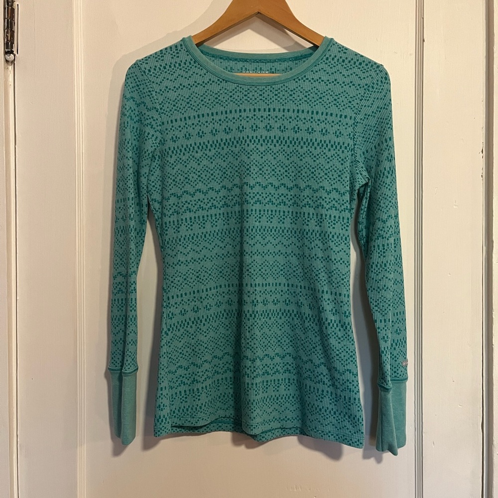Columbia Teal Long Sleeve Top